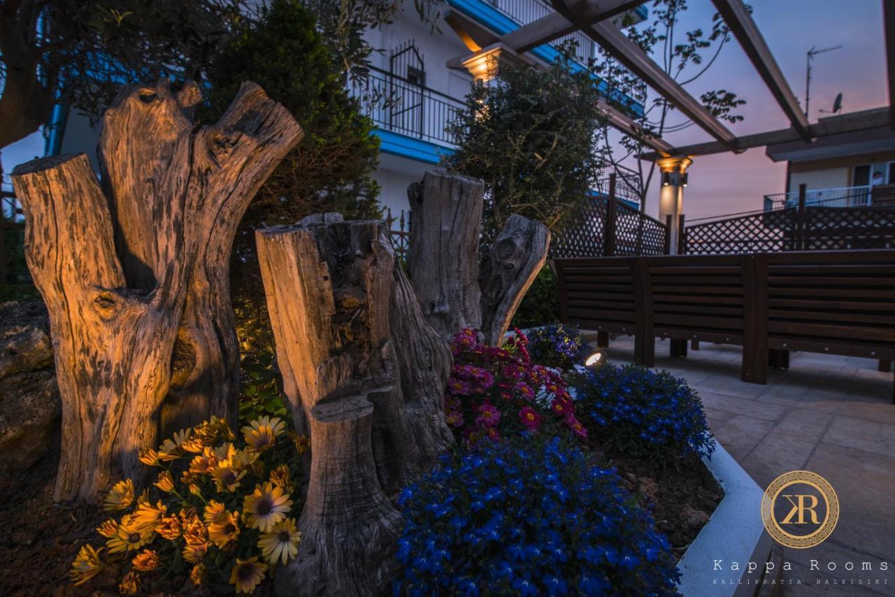 Kappa Rooms Boutique Hotel Nea Kallikrateia Exterior foto